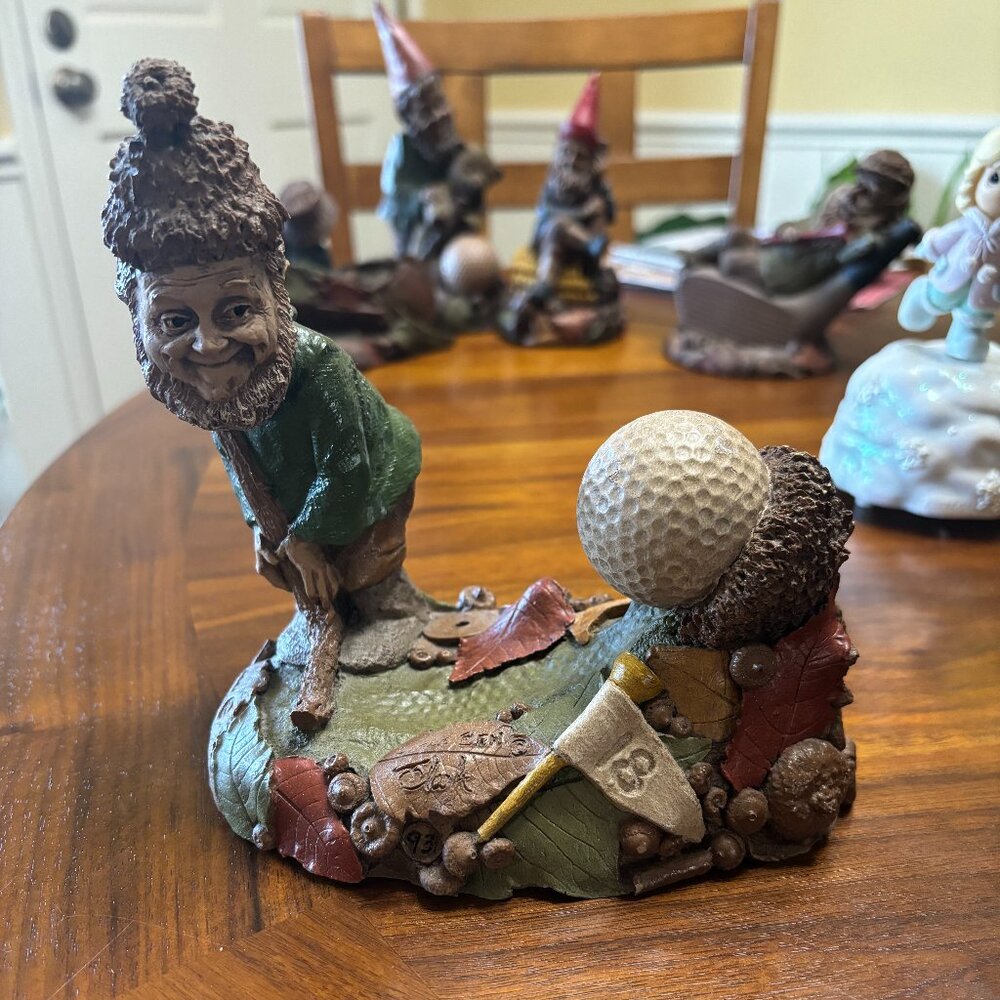 TOM CLARK "LITTLE BEN" #93 GOLFING GNOME RETIRED LIMITED EDITION COLLECTIBLE